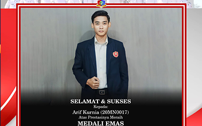 MAHASISWA IMPM MERAIH MEDALI EMAS DI BIDANG EKONOMI DALAM AJANG PEKAN OLIMPIADE SAINS NASIONAL (POSN 2024)